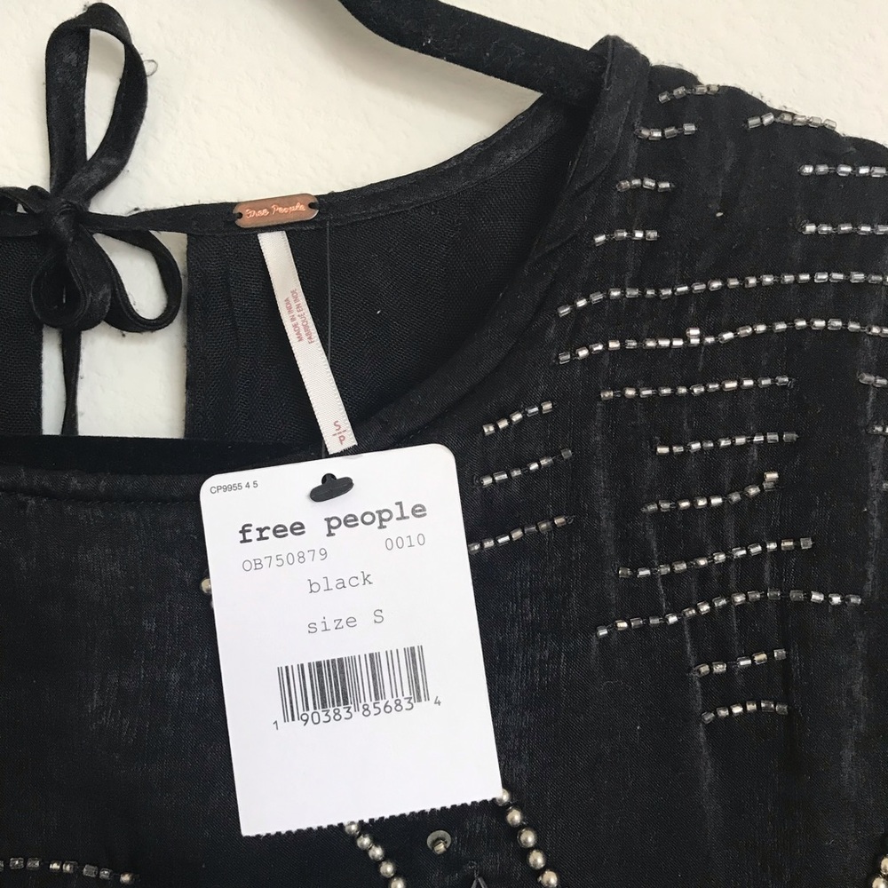 NWT Free People Shine Like The Stars Beaded Dress - Picture 7 of 8